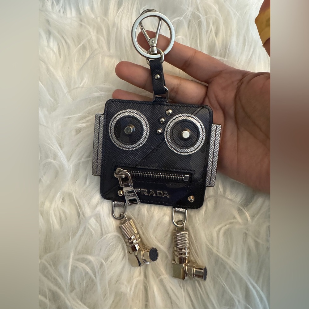 PRADA ROBOT COIN POUCH/BAG CHARM